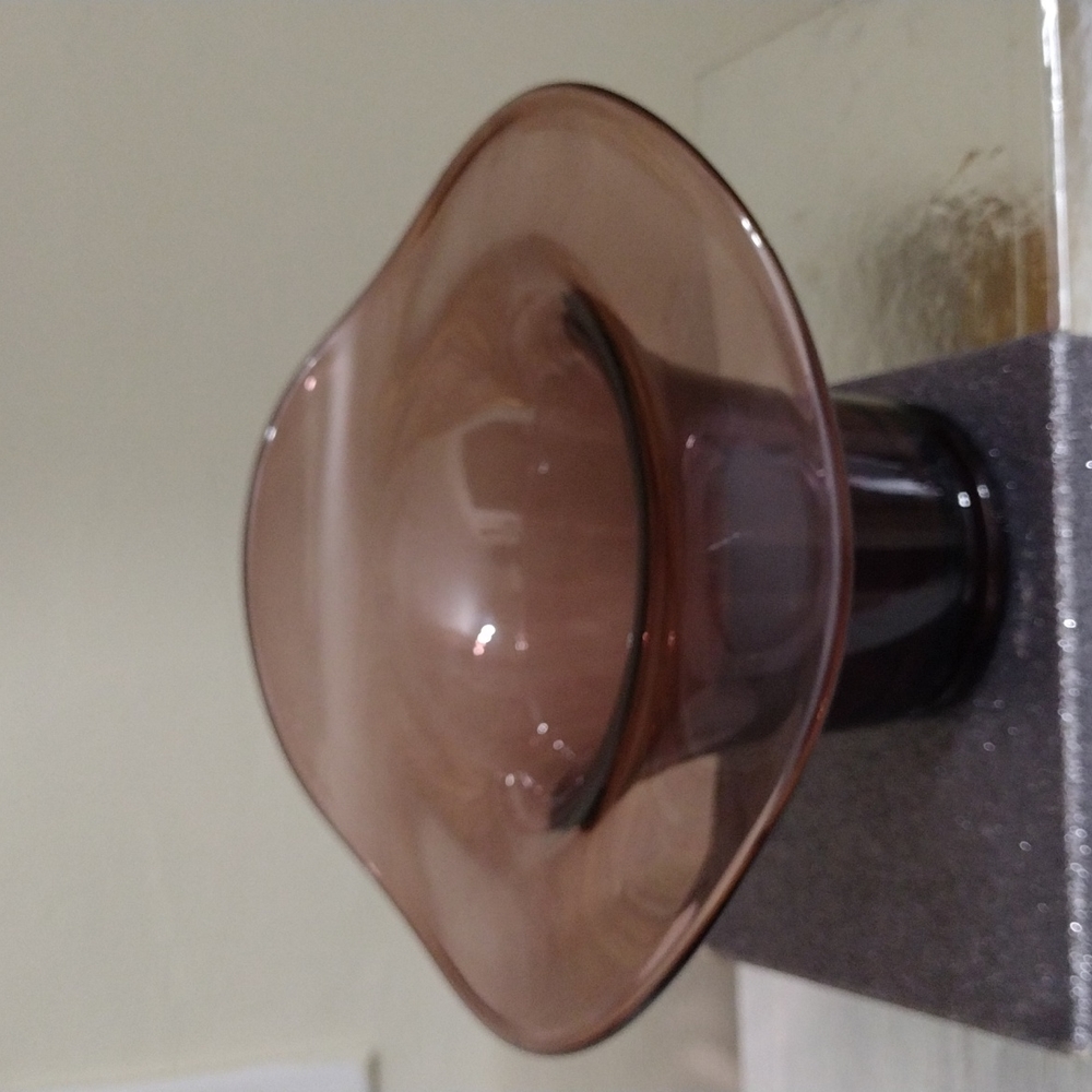 Amethyst Hand blown Vase